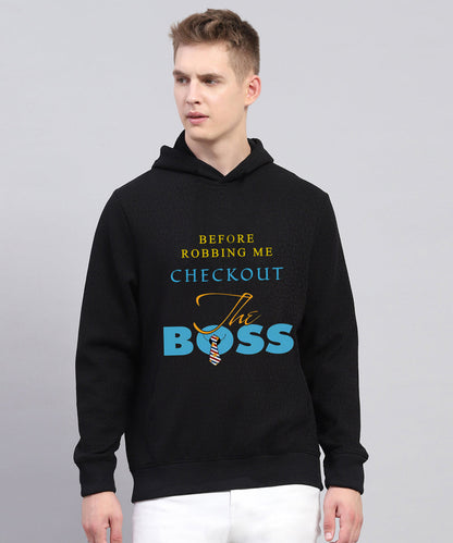 Mens Hoodie -Black