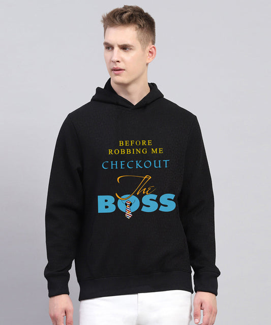 Mens Hoodie -Black