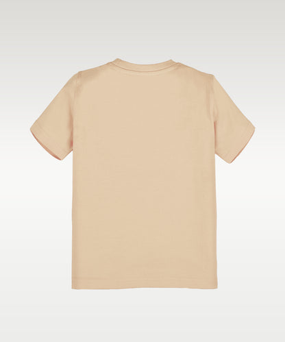 Ratan Tata Printed Kids T-Shirt- Beige