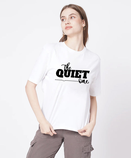 Womens  T-shirt-White