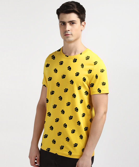 Mens T-shirt -Yellow