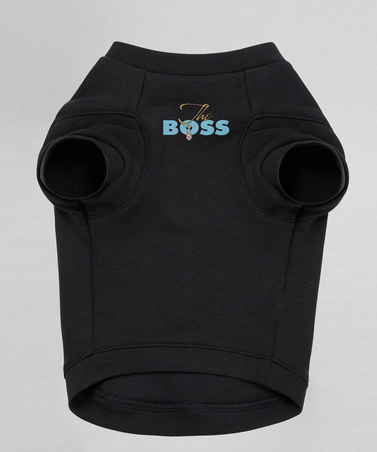 Twinning Men And   Dog T-shirt-Black