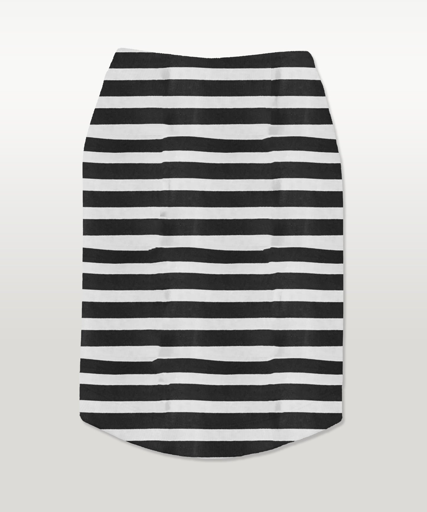 Striped T-Shirt-Black