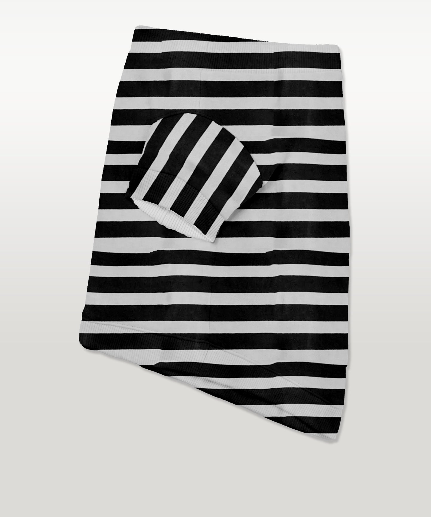 Striped T-Shirt-Black